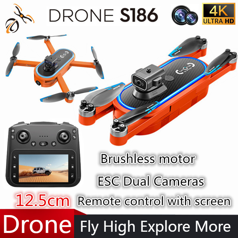 Drone Camera Hd - 2025 S186 الطائرة بدون طيار المهنية