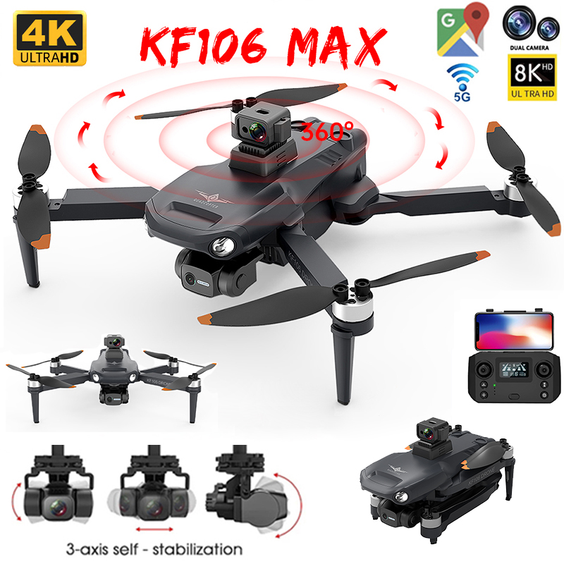Drone Camera Wide Angle - 2022 جديد KF106 ماكس الطائرة بدون