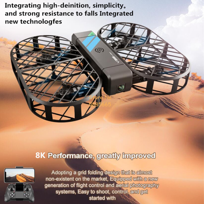 Drone Camera Hd - كاميرا 8K عالية الدقة 360 °