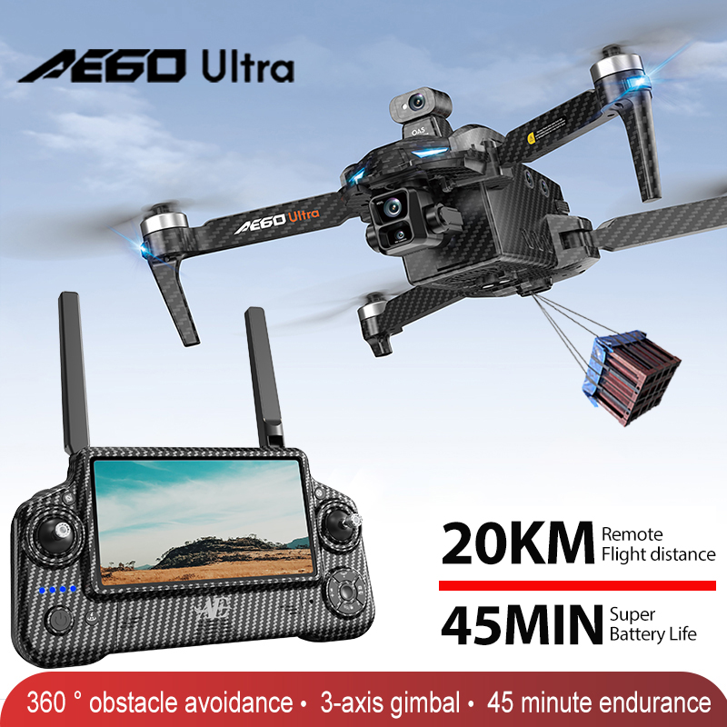 Drone Camera 4K - AE60 نظام تحديد المواقع بدون طيار