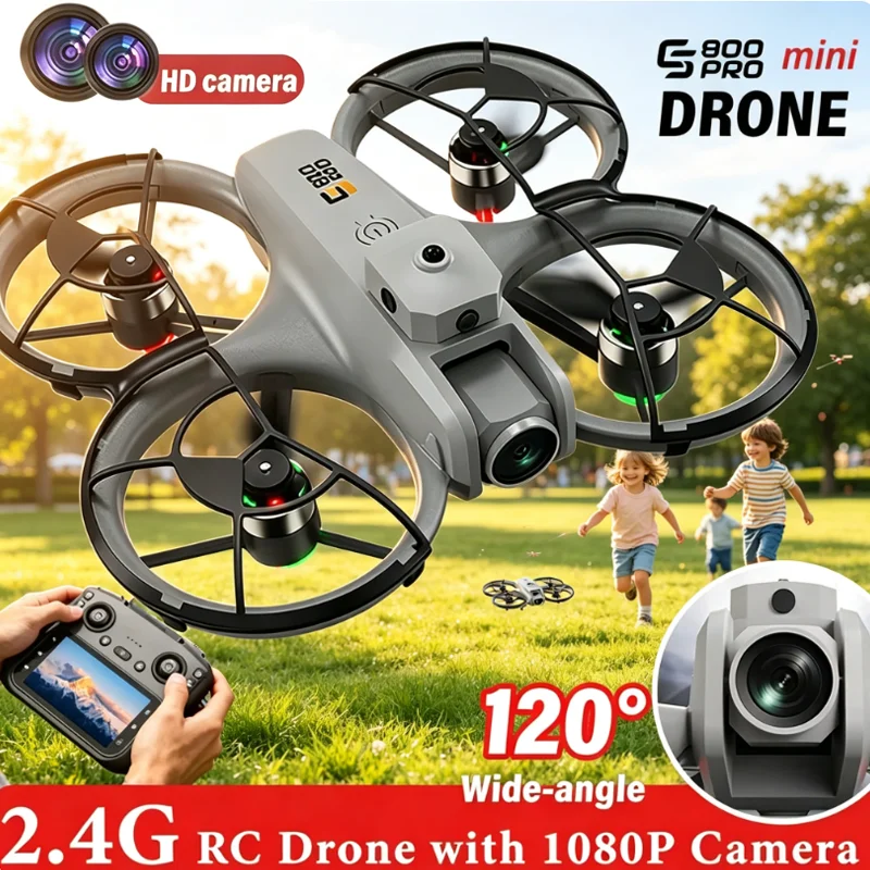 طائرة ES800PRO بدون طيار بتصمي - مراجعة Drone Camera Vlog وسعره