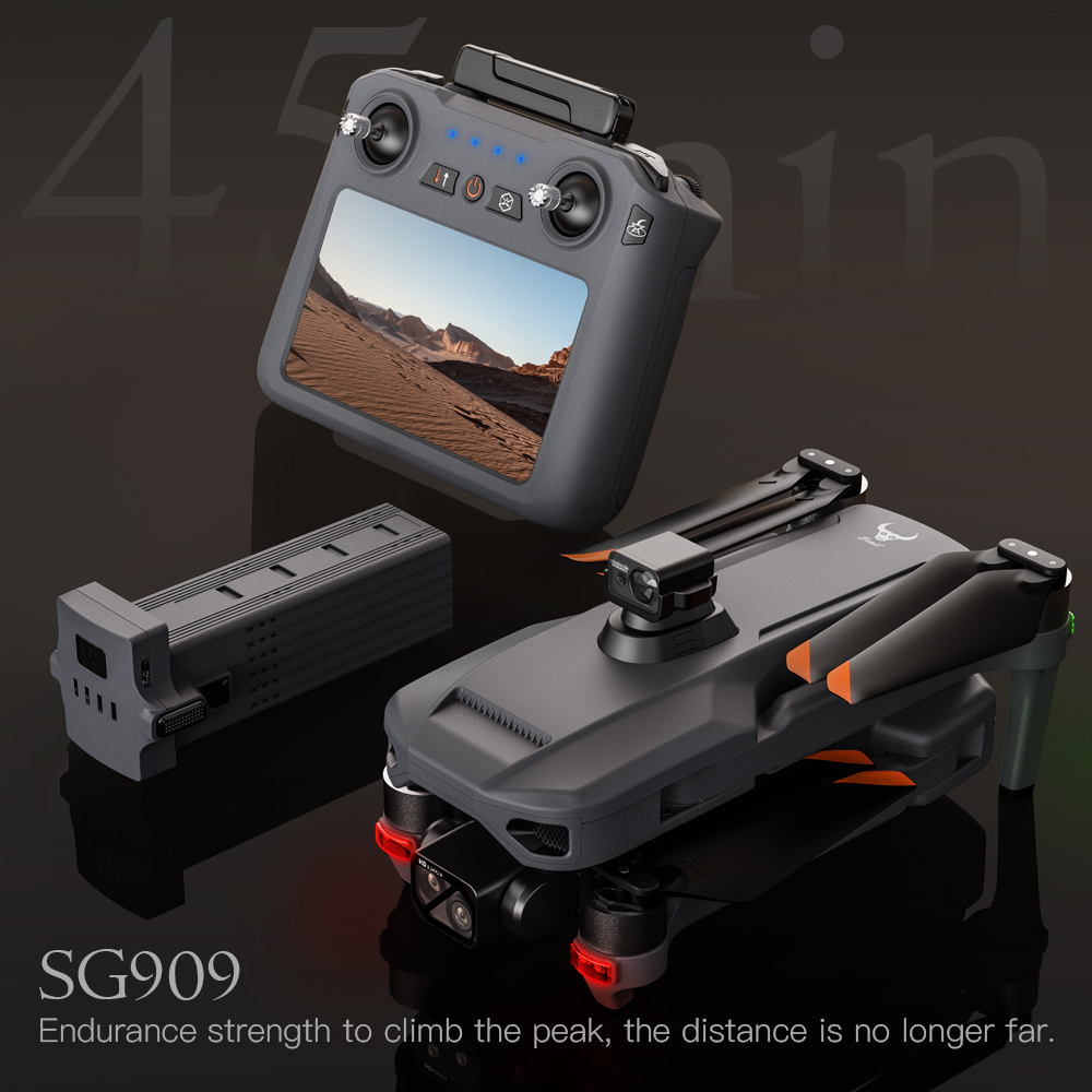 طائرة بدون طيار Teeggi SG909 M - مراجعة Drone Camera 4K وسعره