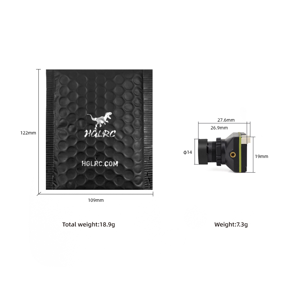 كاميرا HGLRC L1 FPV بدقة 1200T - مراجعة Drone Camera Wide Angle وسعره