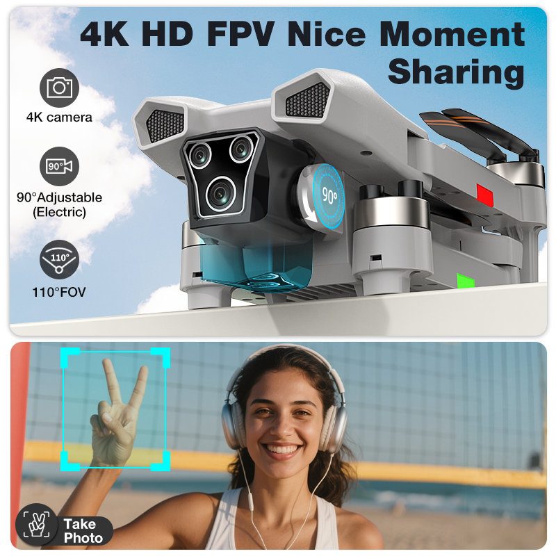 طائرة بدون طيار L017 Pro جديدة - مراجعة Drone Camera Mount وسعره