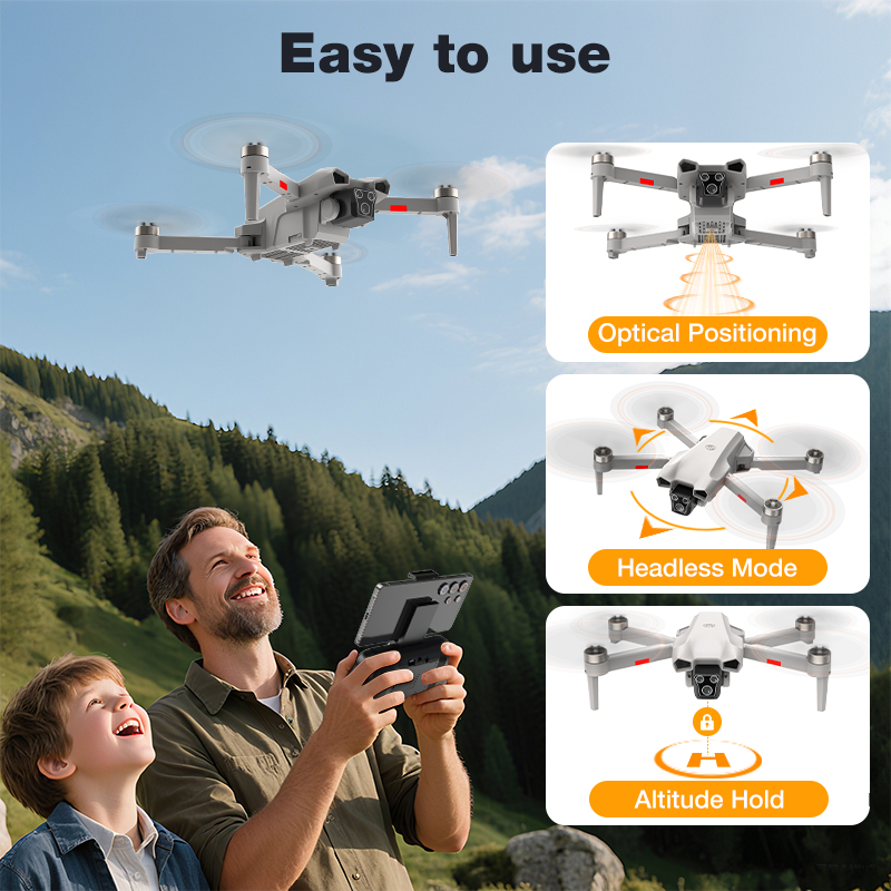 طائرة بدون طيار L017 Pro جديدة - مراجعة Drone Camera Mount وسعره